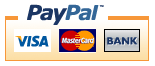 Secure Paypal via Credit or Debit card