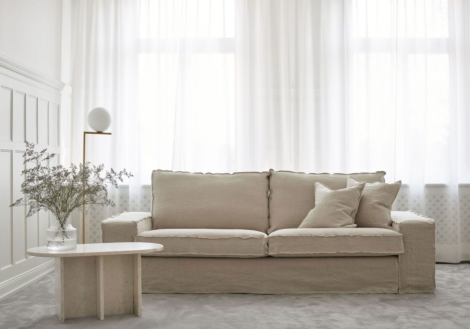 kivik sofa living room